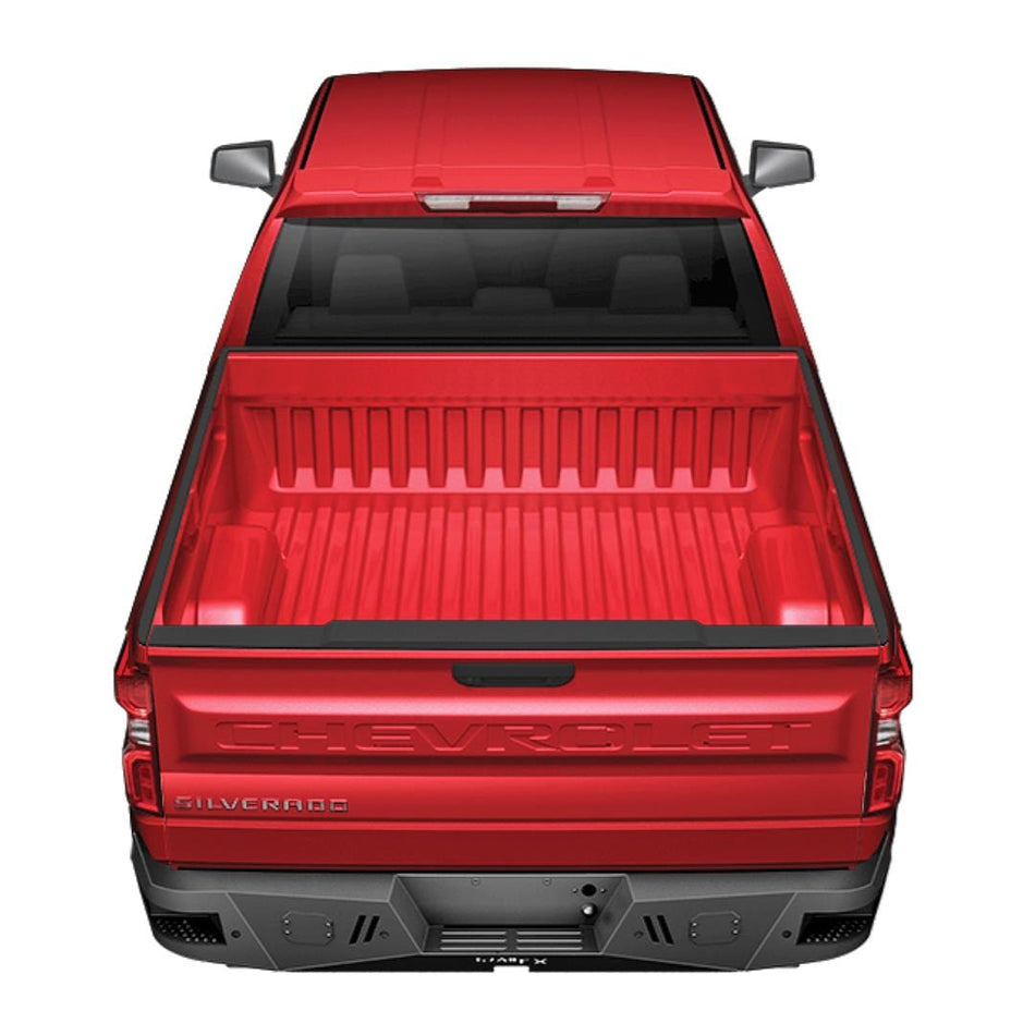 TrailFX RLDB009TI 2019 - 2022 Chevy Silverado 1500 Rear Bumper - Rugged Truck Gear