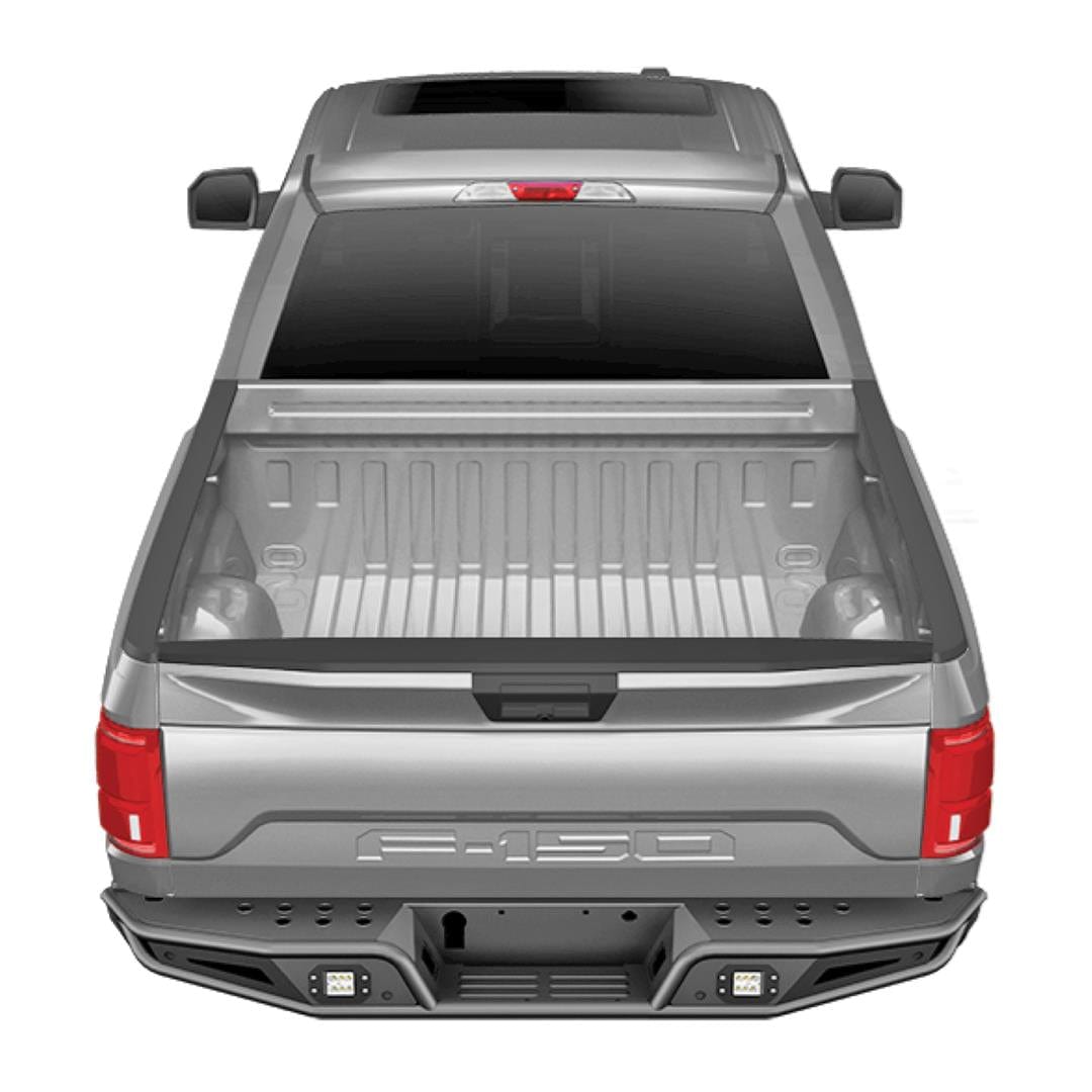 TrailFX RPRB004TI 2017 - 2020 Ford F150 Rear Bumper Pre - Runner - Rugged Truck Gear