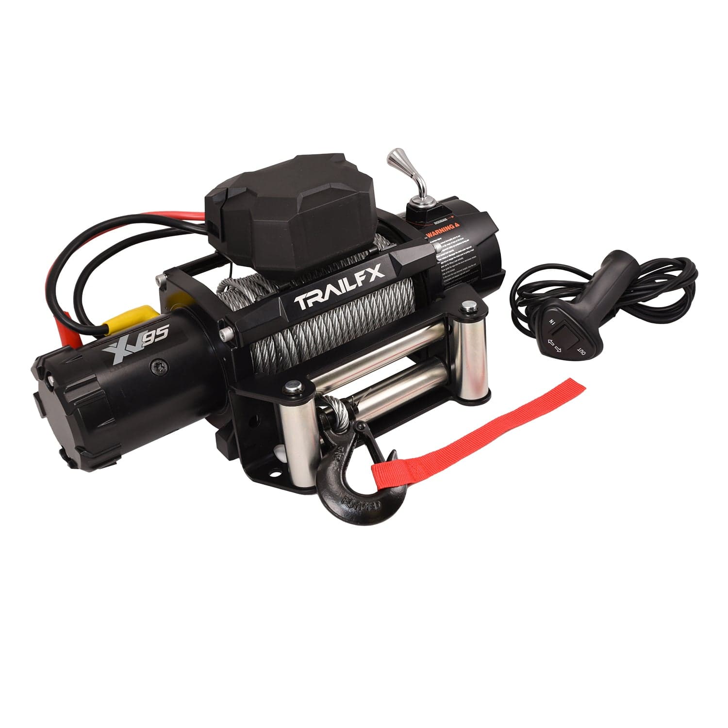 TrailFX WXV95B 9.5K Winch - Rugged Truck Gear