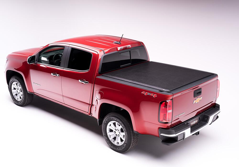 Truxedo Deuce 753301 2015 - 2022 Chevy Colorado Roll - Up Soft Tonneau Cover 8 ft. Bed - Rugged Truck Gear