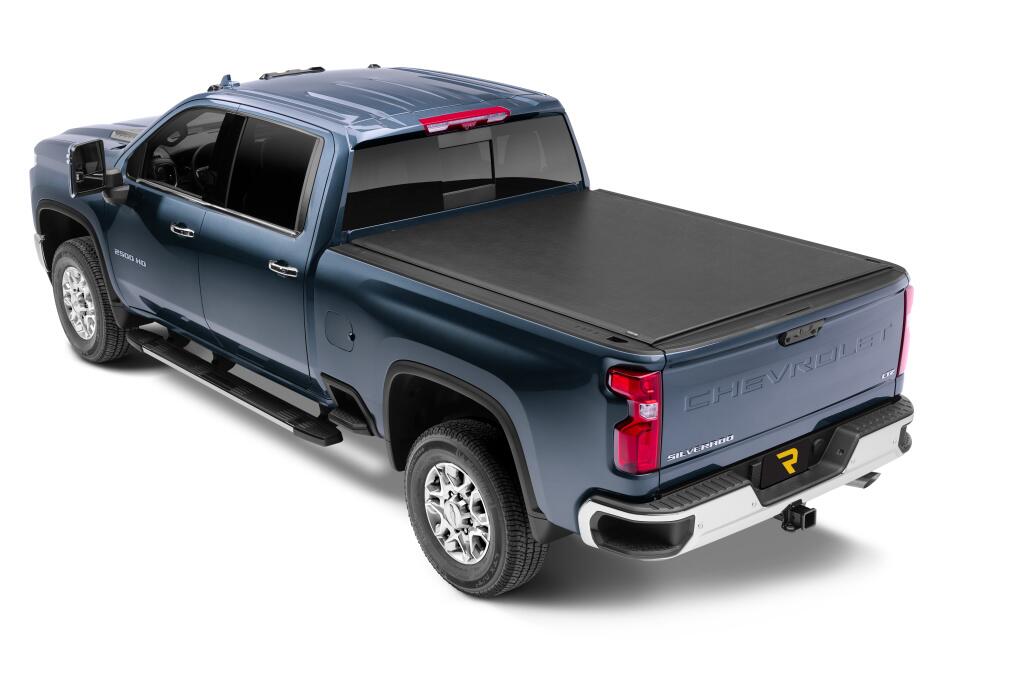 Truxedo Lo Pro 573301 2020 - 2025 GMC Sierra 2500/3500 HD Roll - Up Soft Tonneau Cover 8 ft. Bed - Rugged Truck Gear