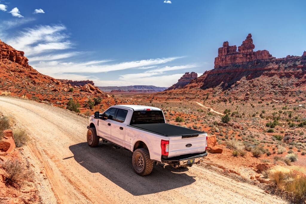 Truxedo Sentry CT 1507716 2008 - 2014 Nissan TITAN Roll - Up Hard Tonneau Cover 8 ft. Bed - Rugged Truck Gear