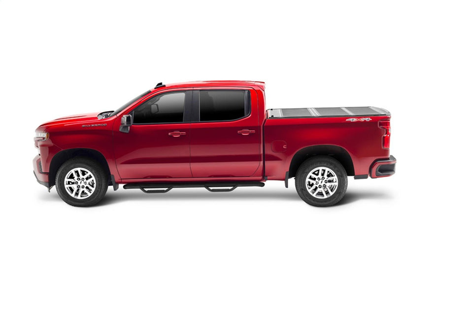 UnderCover Armor Flex AX12005 2007 - 2013 GMC Sierra 1500 Hard Folding Tonneau Cover 6 ft. Bed - Rugged Truck Gear