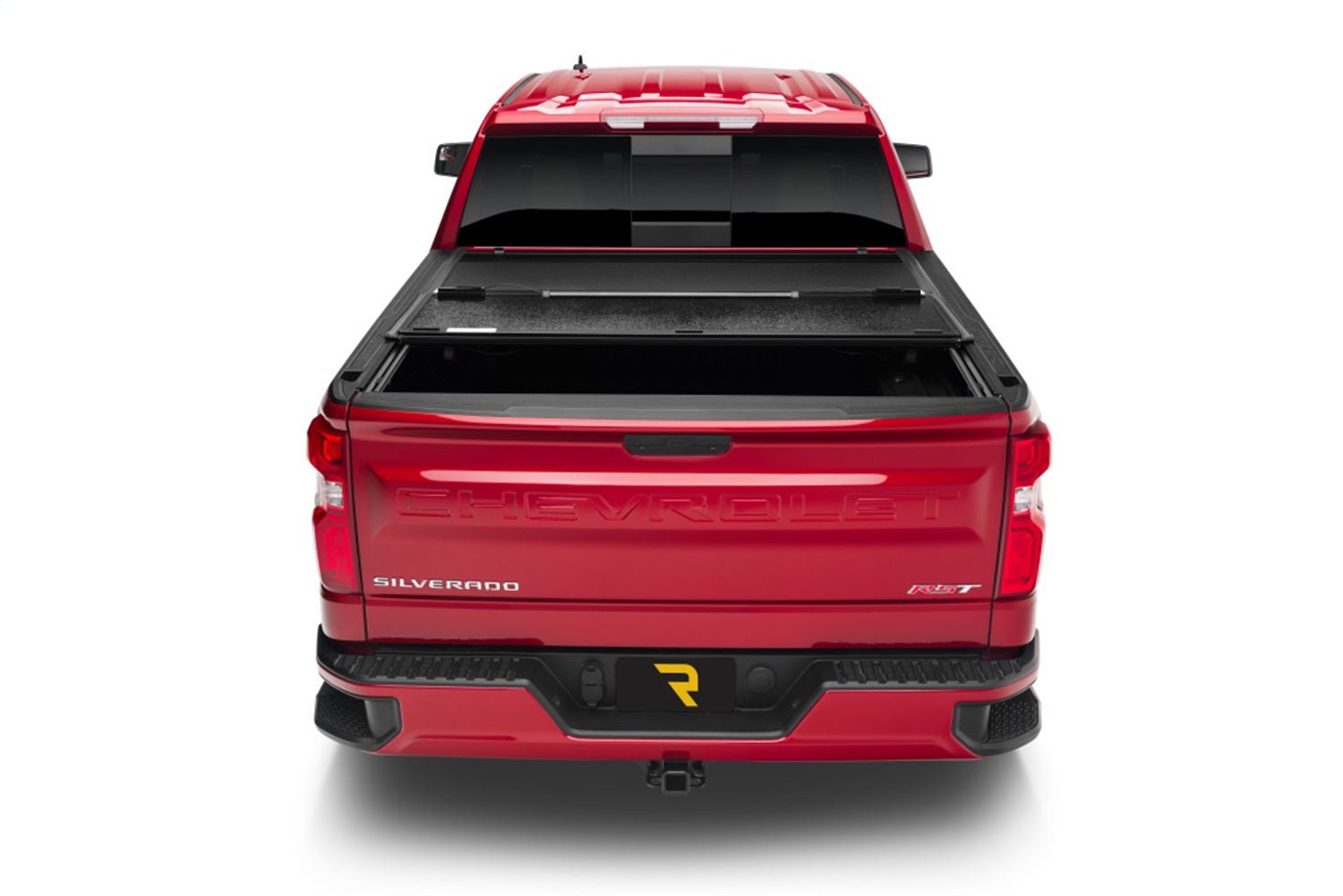UnderCover Armor Flex AX12008 2007 - 2014 GMC Sierra 2500/3500 HD Hard Folding Tonneau Cover 8 ft. Bed - Rugged Truck Gear