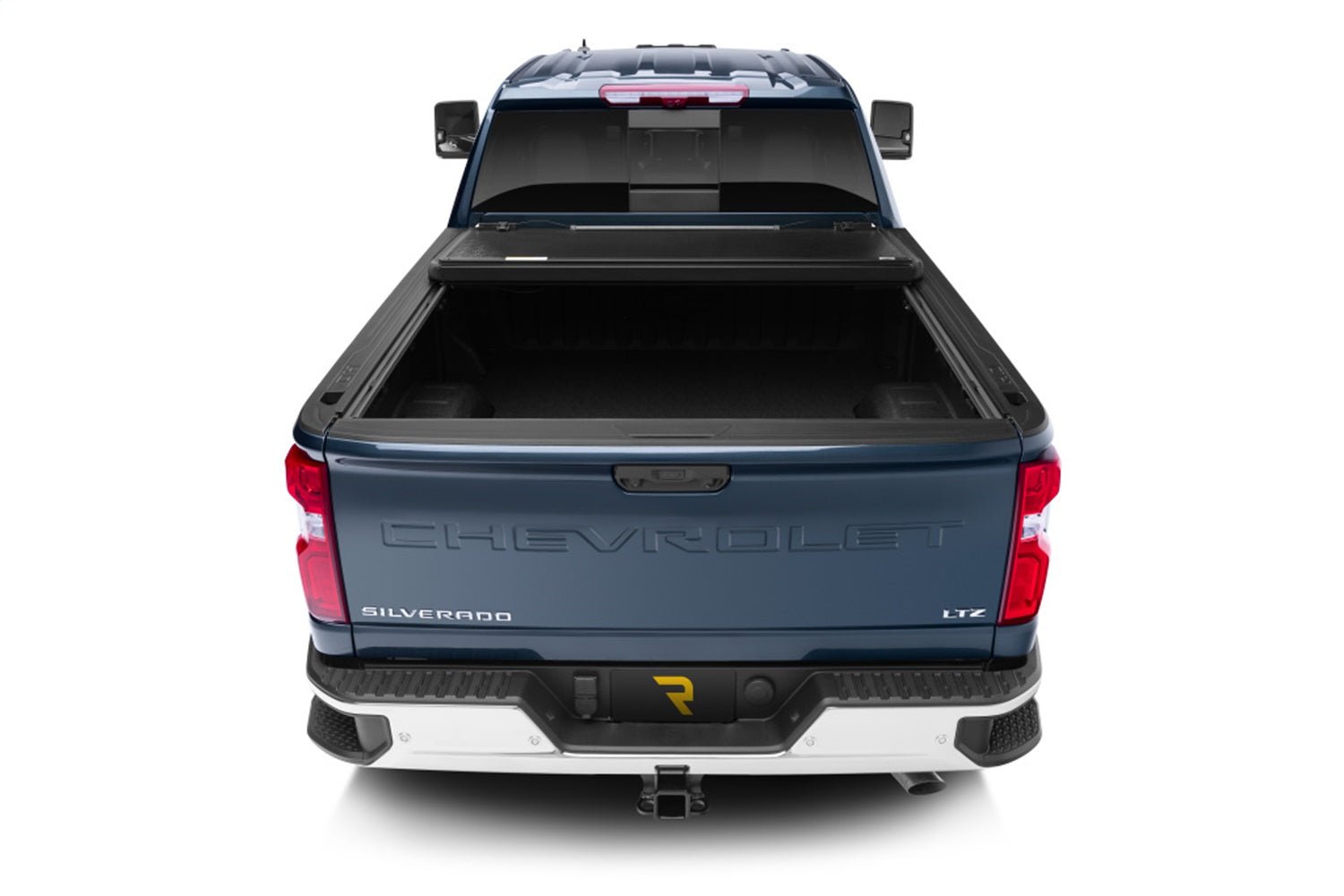 UnderCover Armor Flex AX12024 2020 - 2024 Chevy Silverado 2500/3500 HD Hard Folding Tonneau Cover 8 ft. Bed - Rugged Truck Gear
