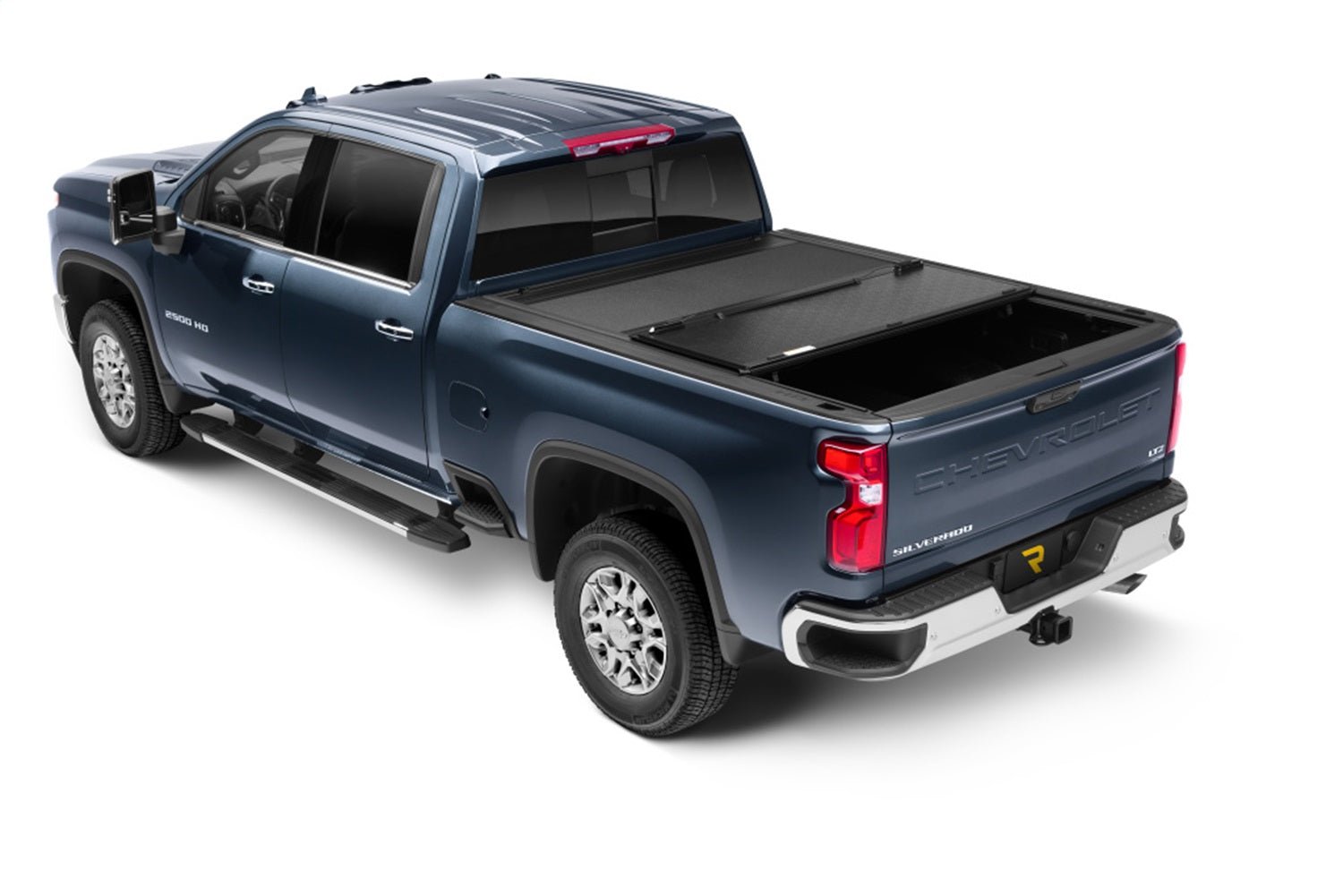 UnderCover Armor Flex AX12026 2020 - 2024 Chevy Silverado 2500/3500 HD Hard Folding Tonneau Cover 8 ft. Bed - Rugged Truck Gear
