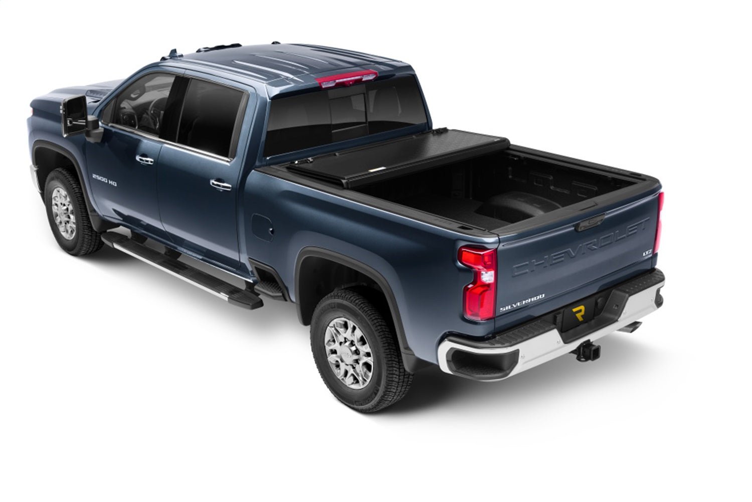 UnderCover Armor Flex AX12026 2020 - 2024 Chevy Silverado 2500/3500 HD Hard Folding Tonneau Cover 8 ft. Bed - Rugged Truck Gear