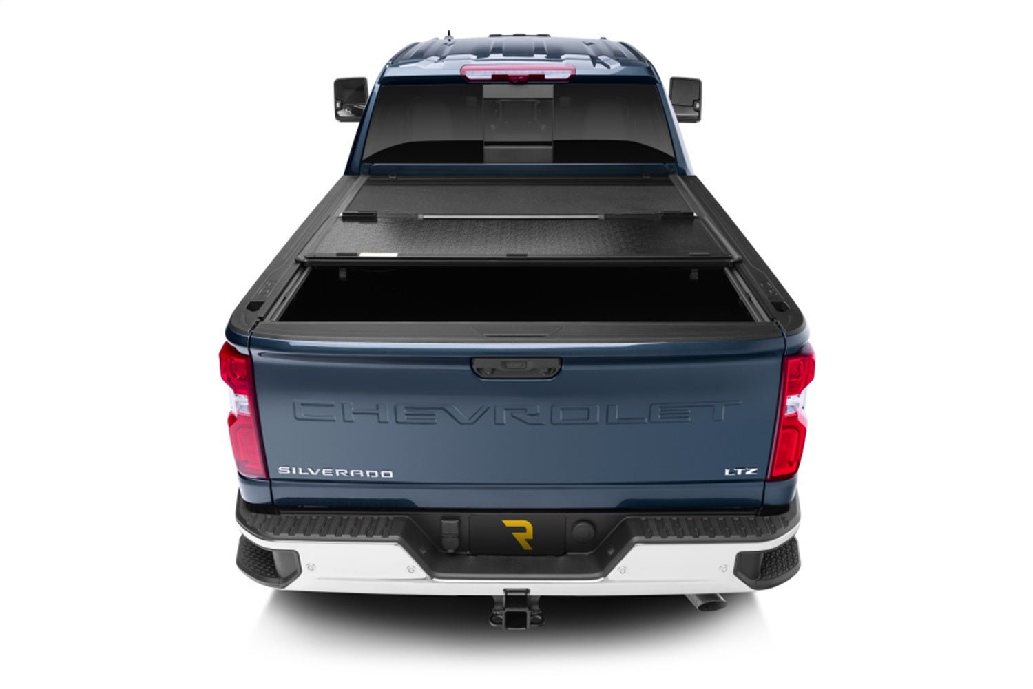 UnderCover Armor Flex AX12026 2020 - 2024 Chevy Silverado 2500/3500 HD Hard Folding Tonneau Cover 8 ft. Bed - Rugged Truck Gear