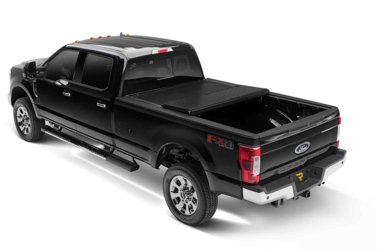 UnderCover Armor Flex AX22021 2017 - 2024 Ford F250/F350 Super Duty Hard Folding Tonneau Cover 8 ft. Bed - Rugged Truck Gear