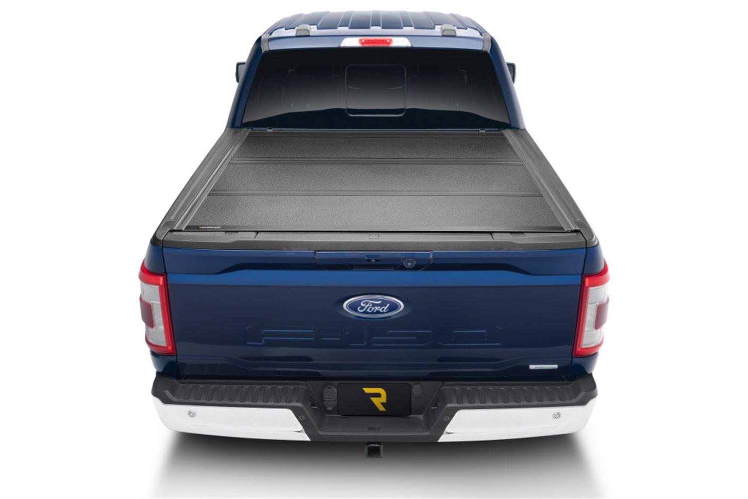 UnderCover Armor Flex AX22030 2021 - 2024 Ford F150 Hard Folding Tonneau Cover 8 ft. Bed - Rugged Truck Gear
