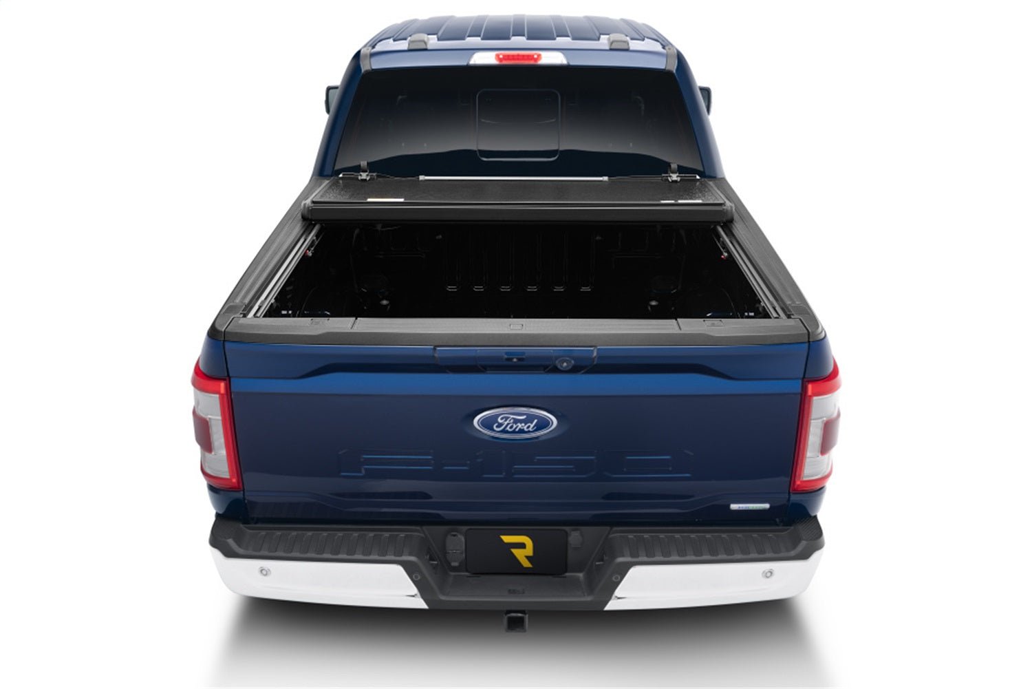 UnderCover Armor Flex AX22031 2021 - 2024 Ford F150 Hard Folding Tonneau Cover 8 ft. Bed - Rugged Truck Gear