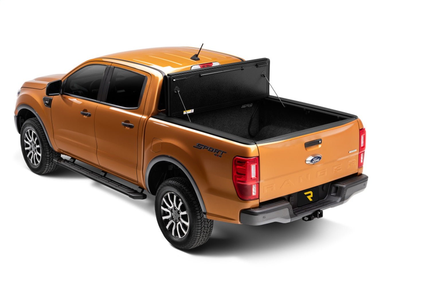 UnderCover Armor Flex AX22033 2024 Ford Ranger Hard Folding Tonneau Cover 6 ft. Bed - Rugged Truck Gear