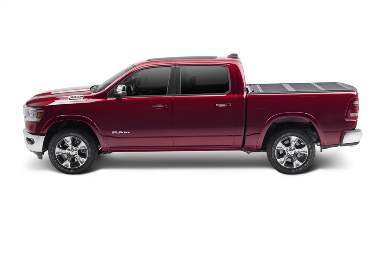 UnderCover Armor Flex AX32006 2009 - 2024 Dodge Ram 1500 Hard Folding Tonneau Cover 6 ft. Bed - Rugged Truck Gear