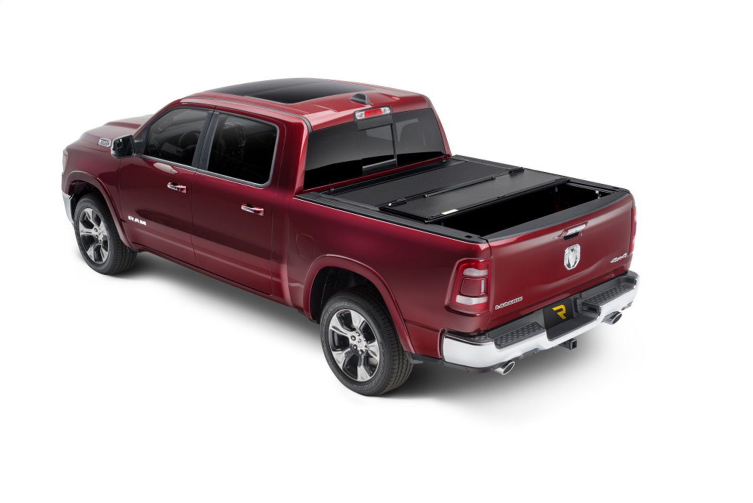 UnderCover Armor Flex AX32006 2009 - 2024 Dodge Ram 1500 Hard Folding Tonneau Cover 6 ft. Bed - Rugged Truck Gear