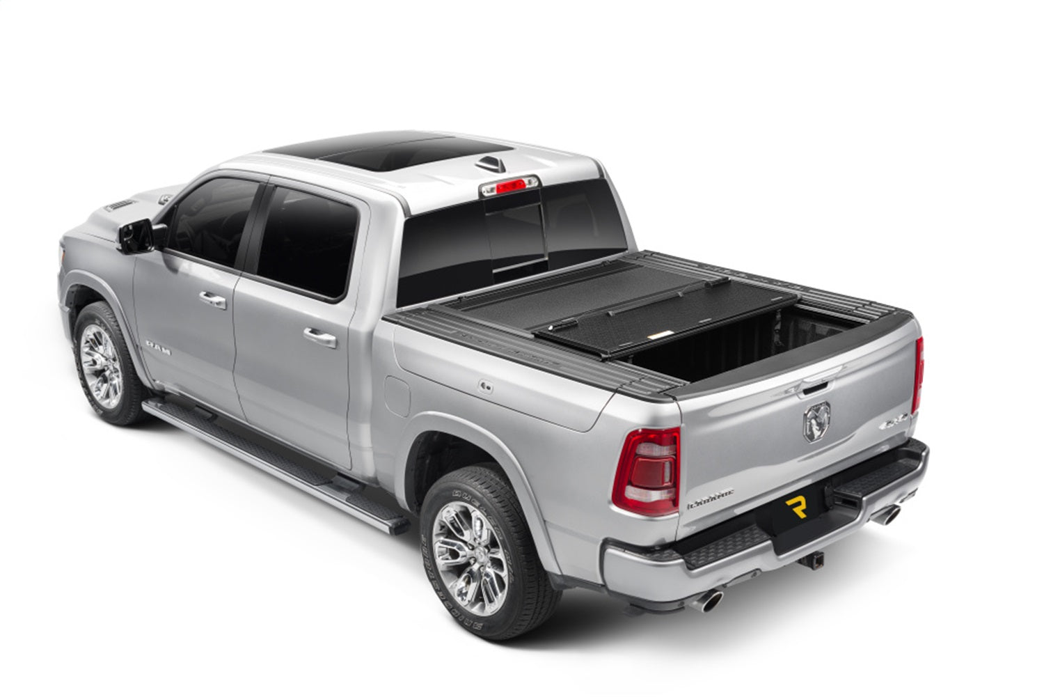 UnderCover Armor Flex AX32011 2019 - 2024 Dodge Ram 1500 Hard Folding Tonneau Cover 6 ft. Bed - Rugged Truck Gear