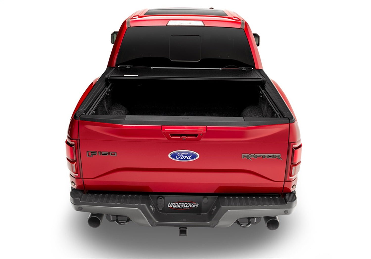 UnderCover Armor Flex AX52016 2017 - 2024 Nissan TITAN Hard Folding Tonneau Cover 8 ft. Bed - Rugged Truck Gear