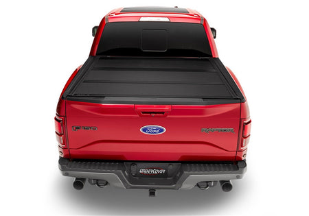 UnderCover Armor Flex AX52016 2017 - 2024 Nissan TITAN Hard Folding Tonneau Cover 8 ft. Bed - Rugged Truck Gear