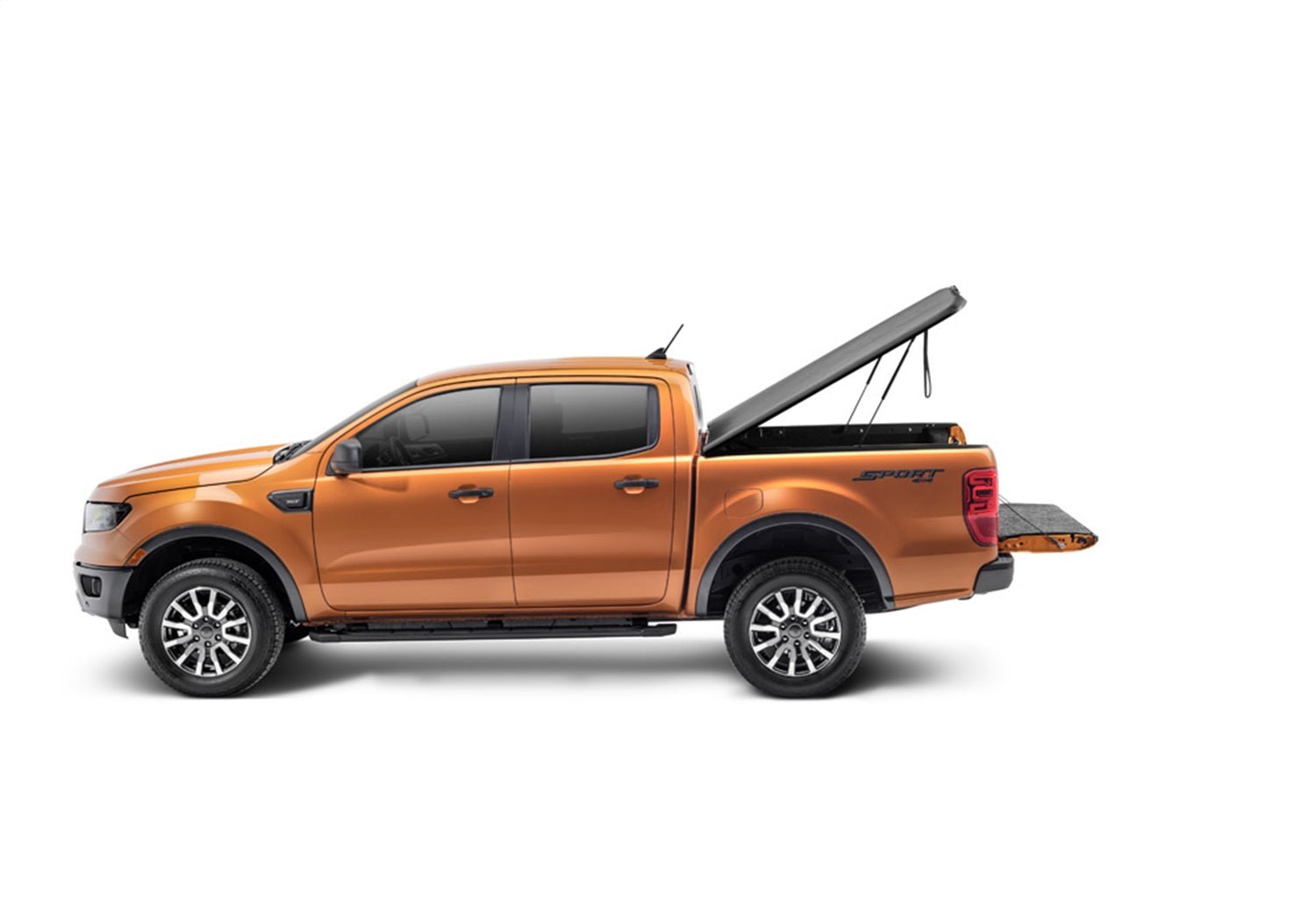 UnderCover Elite UC2198 2019 - 2023 Ford Ranger One - Piece Tonneau Cover 8 ft. Bed - Rugged Truck Gear