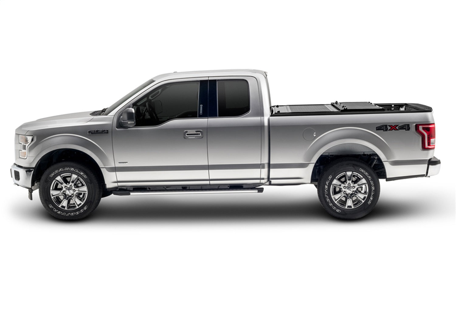 UnderCover Flex FX21000 1997 - 2004 Ford F150 Hard Folding Tonneau Cover 8 ft. Bed - Rugged Truck Gear