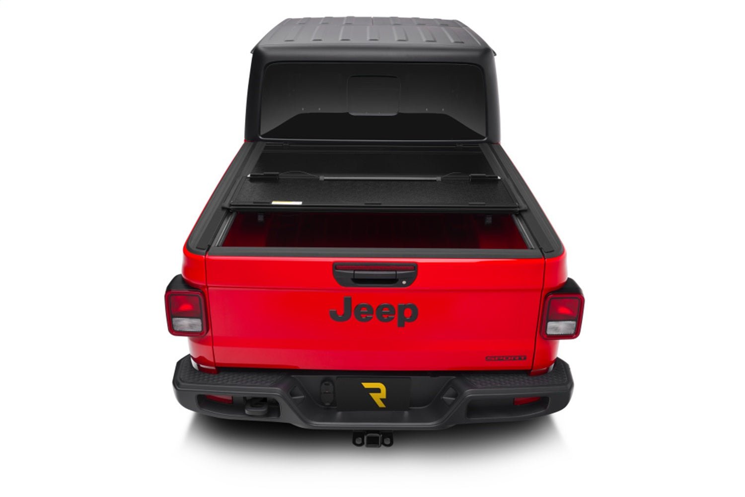 UnderCover Flex FX31010 2020 - 2024 Jeep Gladiator JT Hard Folding Tonneau Cover 6 ft. Bed - Rugged Truck Gear