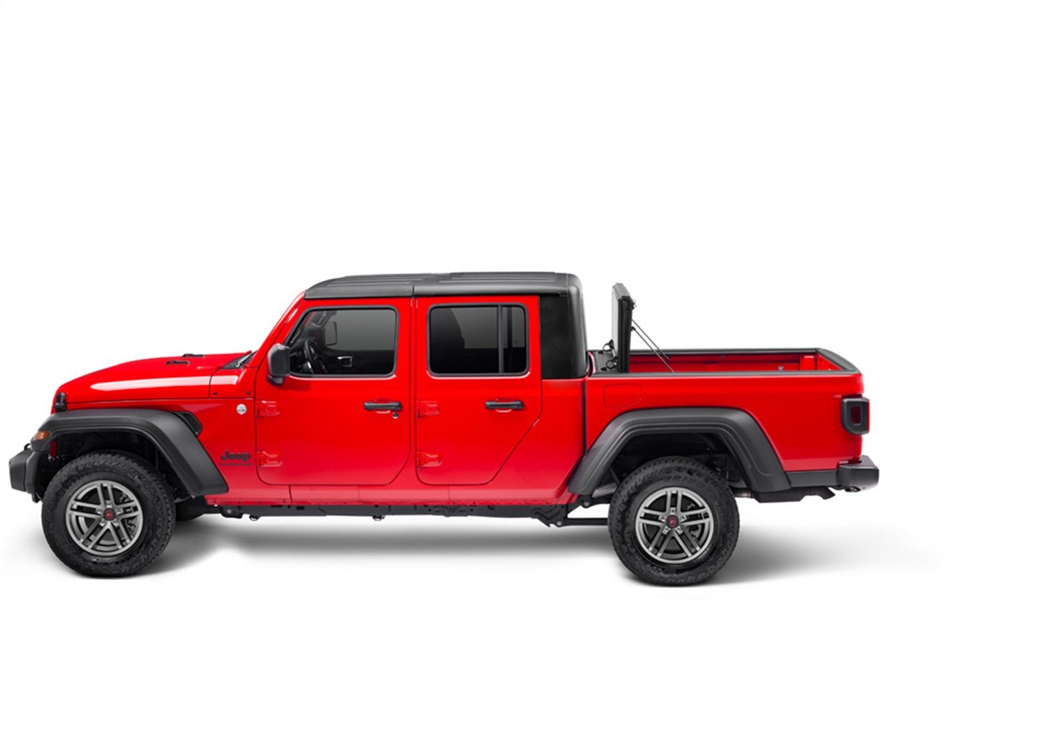 UnderCover Flex FX31010 2020 - 2024 Jeep Gladiator JT Hard Folding Tonneau Cover 6 ft. Bed - Rugged Truck Gear