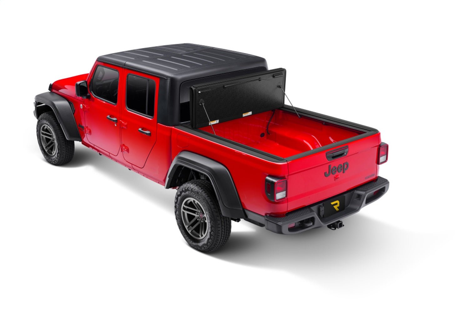 UnderCover Flex FX31010 2020 - 2024 Jeep Gladiator JT Hard Folding Tonneau Cover 6 ft. Bed - Rugged Truck Gear