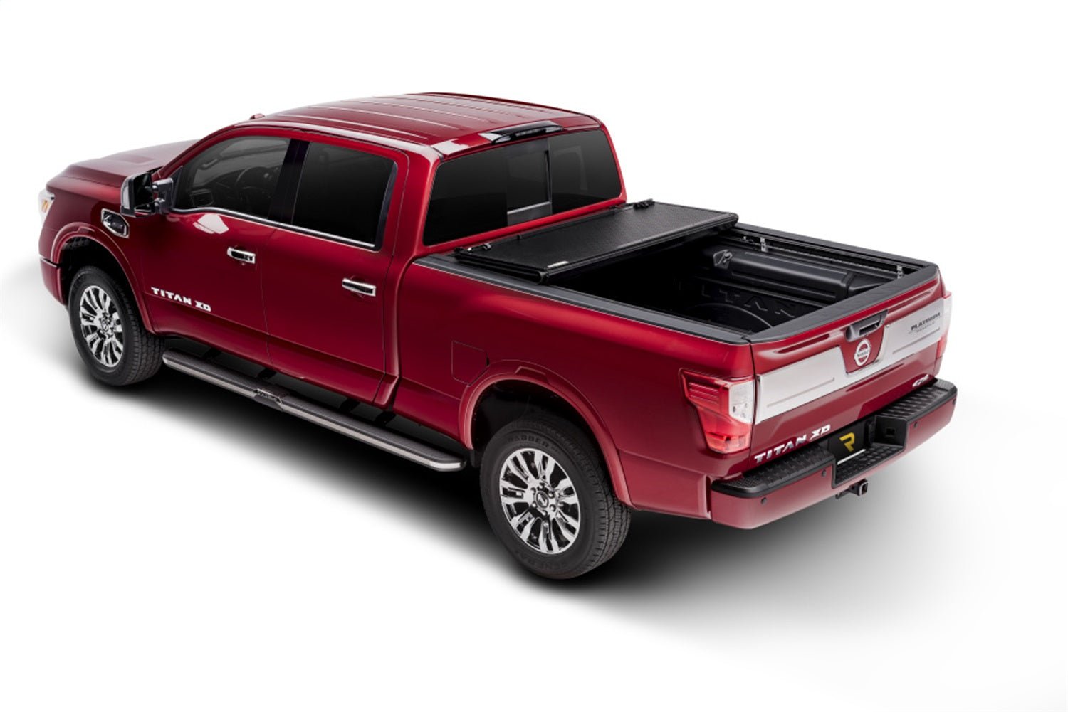 UnderCover Flex FX51013 2017 - 2024 Nissan TITAN Hard Folding Tonneau Cover 6 ft. Bed - Rugged Truck Gear