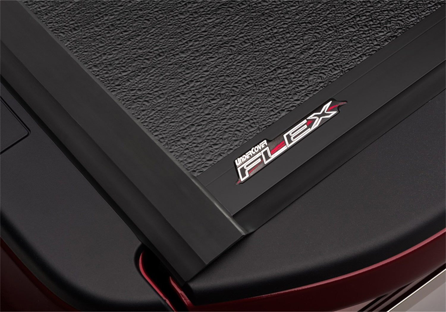 UnderCover Flex FX51016 2016 - 2024 Nissan TITAN XD Hard Folding Tonneau Cover 8 ft. Bed - Rugged Truck Gear