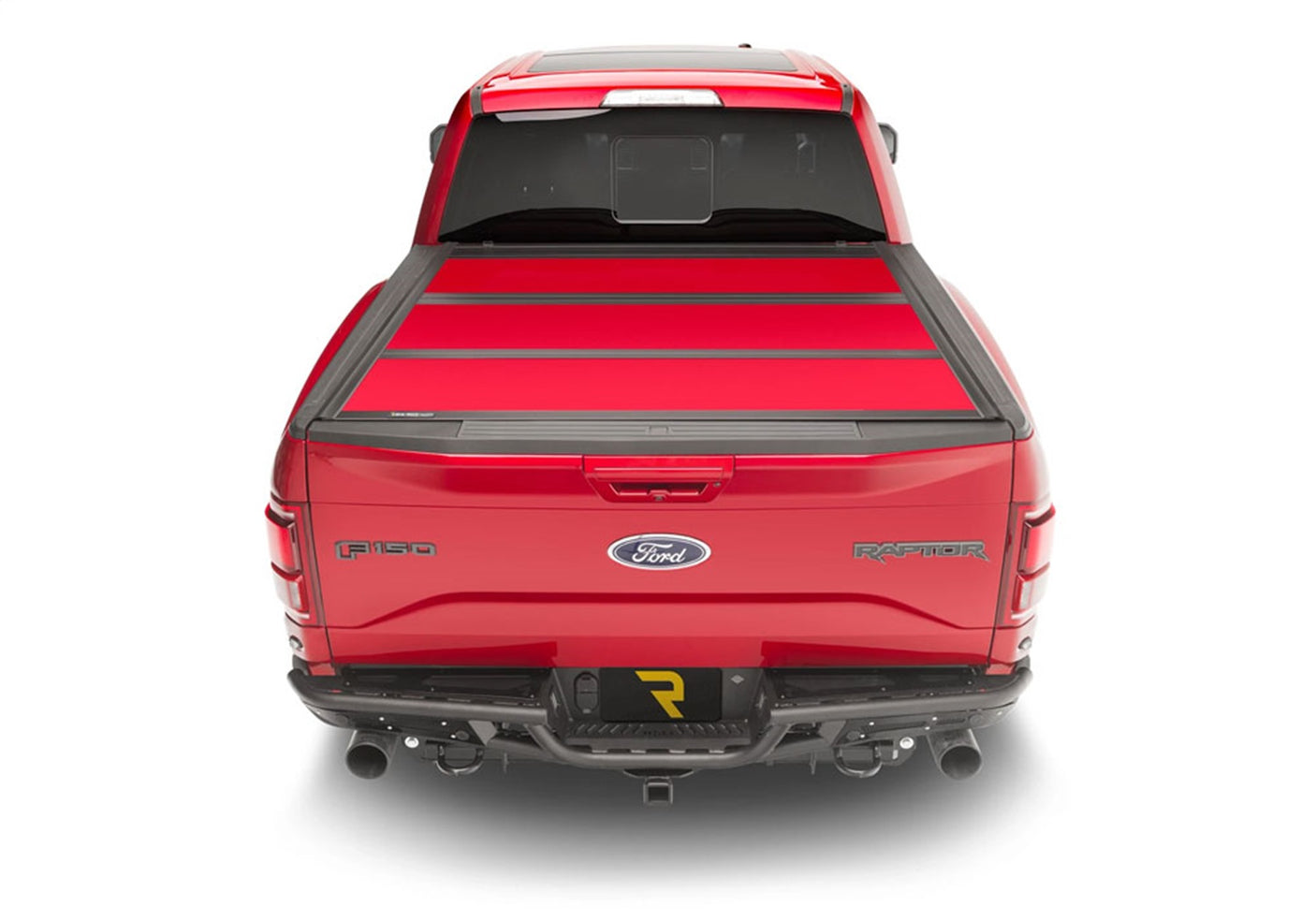 UnderCover Fusion AR22030L-J1 2021-2022 Ford F150 Hard Folding Tonneau Cover 8 ft. Bed