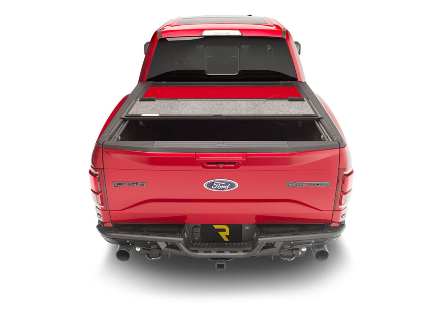 UnderCover Fusion AR22030L-J1 2021-2022 Ford F150 Hard Folding Tonneau Cover 8 ft. Bed