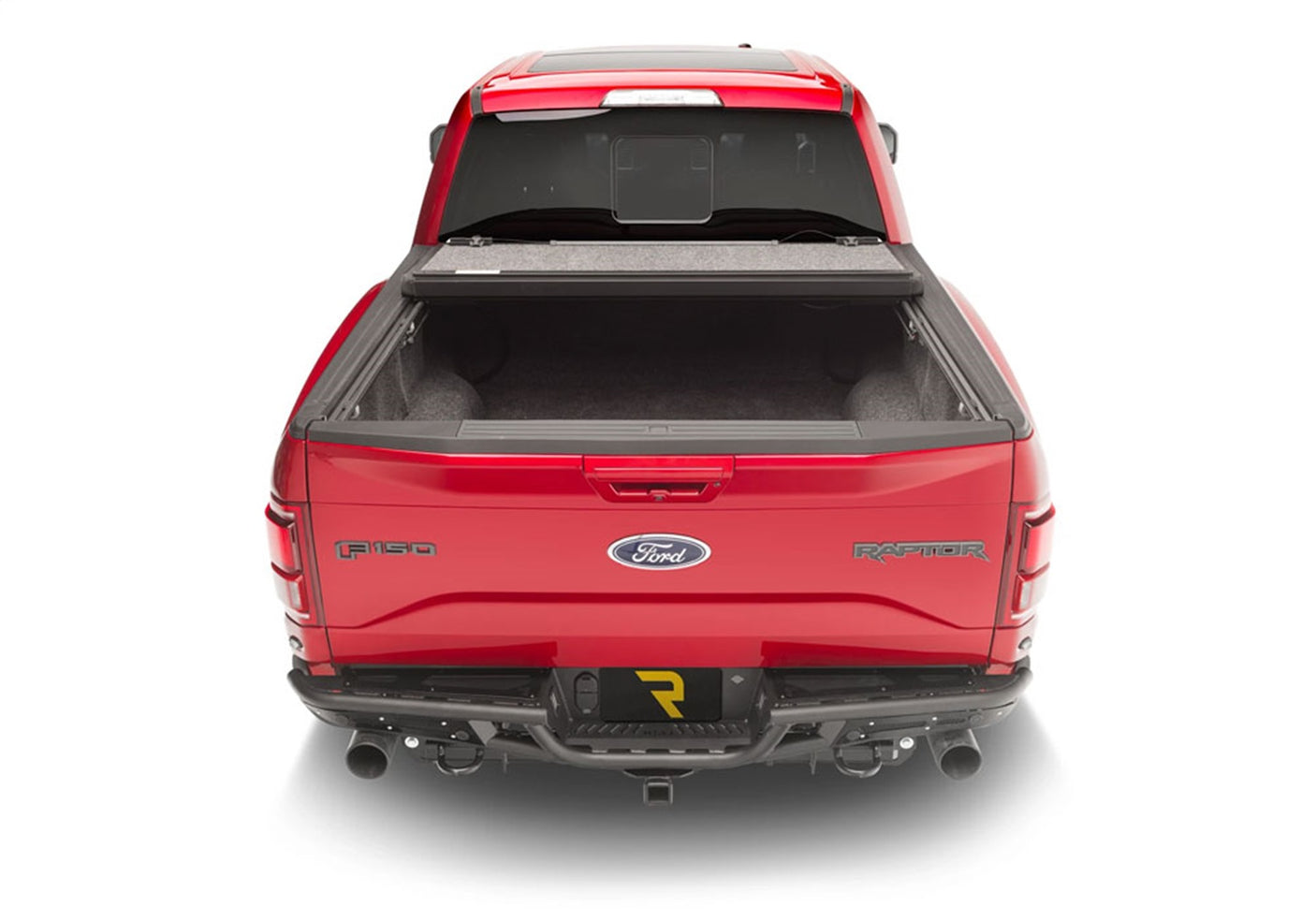 UnderCover Fusion AR22030L-J1 2021-2022 Ford F150 Hard Folding Tonneau Cover 8 ft. Bed