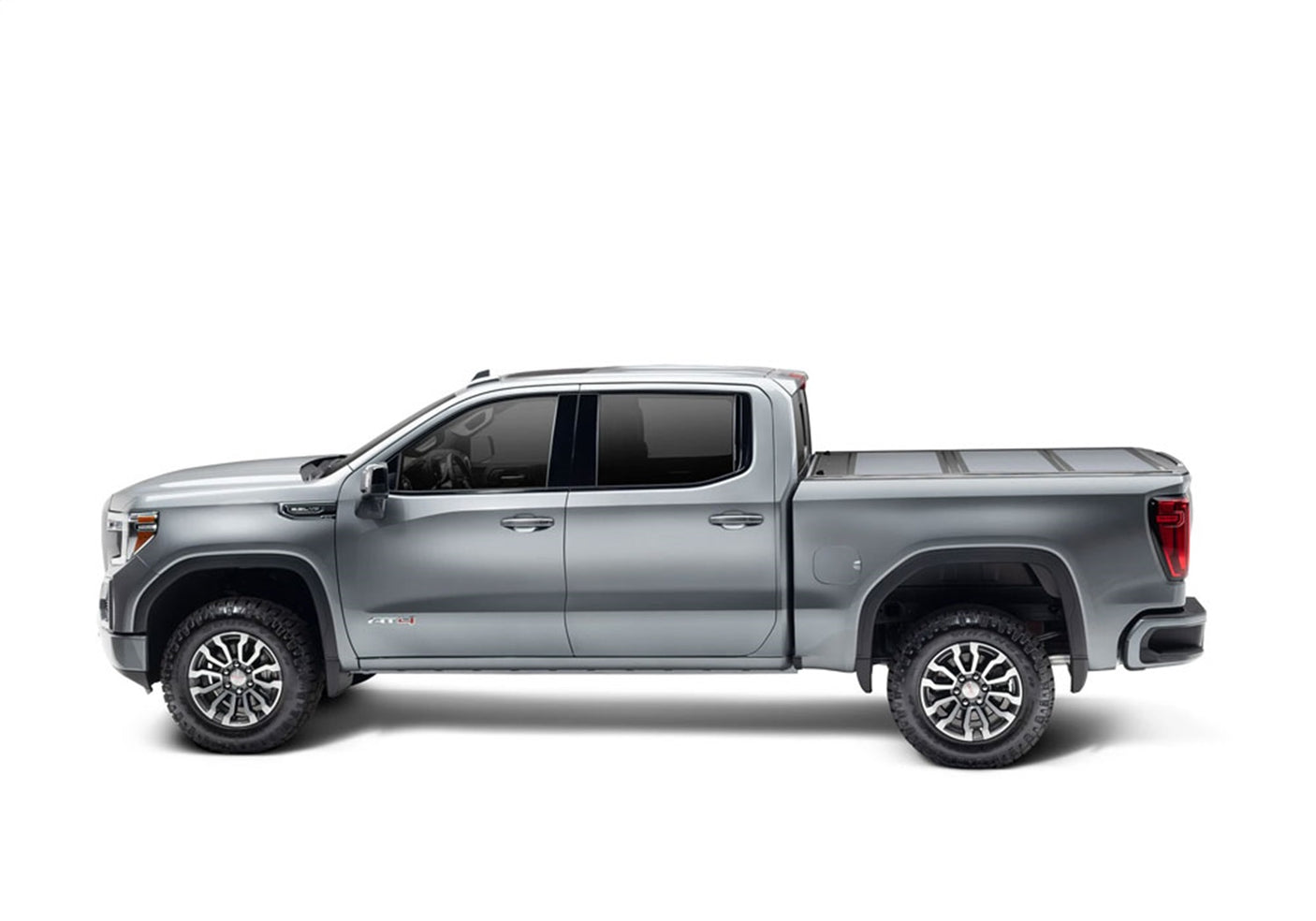 UnderCover Fusion AR12023L-GPA 2019-2020 GMC Sierra 1500 Hard Folding Tonneau Cover 8 ft. Bed