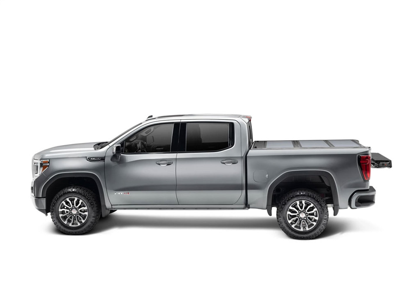 UnderCover Fusion AR12023L-GPA 2019-2020 GMC Sierra 1500 Hard Folding Tonneau Cover 8 ft. Bed