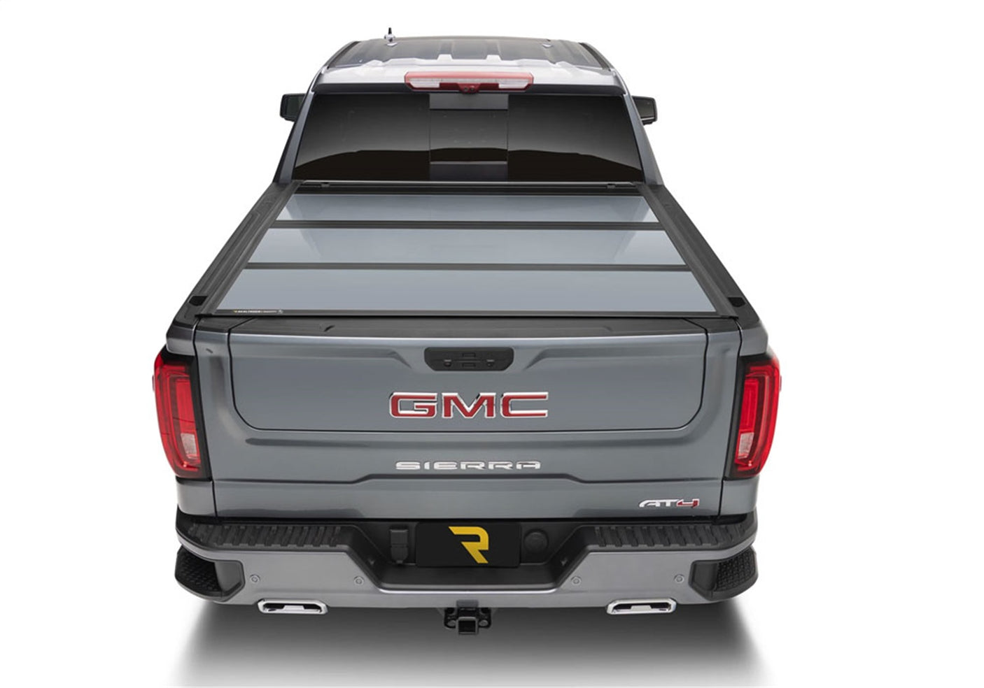 UnderCover Fusion AR12023L-GPA 2019-2020 GMC Sierra 1500 Hard Folding Tonneau Cover 8 ft. Bed