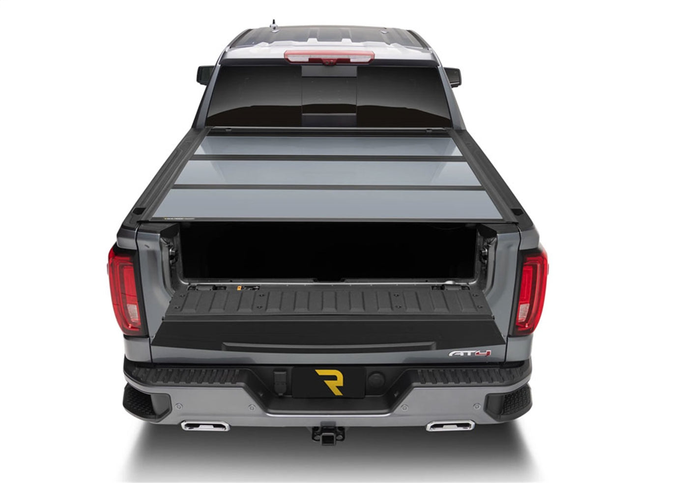 UnderCover Fusion AR12023L-GPA 2019-2020 GMC Sierra 1500 Hard Folding Tonneau Cover 8 ft. Bed