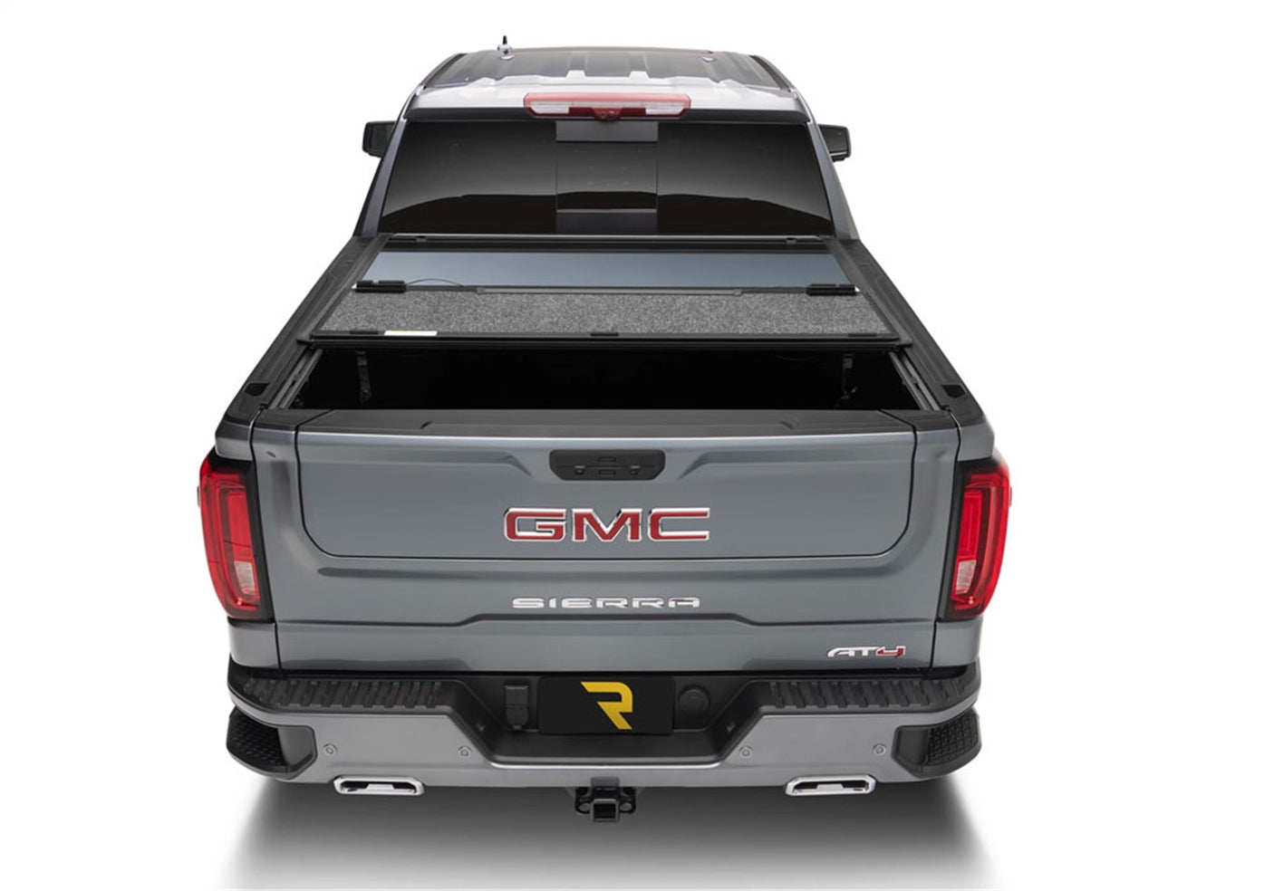 UnderCover Fusion AR12023L-GPA 2019-2020 GMC Sierra 1500 Hard Folding Tonneau Cover 8 ft. Bed