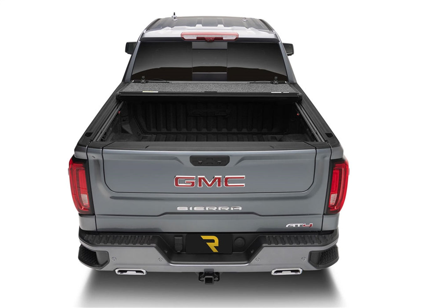 UnderCover Fusion AR12023L-GPA 2019-2020 GMC Sierra 1500 Hard Folding Tonneau Cover 8 ft. Bed