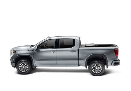 UnderCover Fusion AR12019L - 50 2014 - 2019 GMC Sierra 1500 Hard Folding Tonneau Cover 8 ft. Bed - Rugged Truck Gear