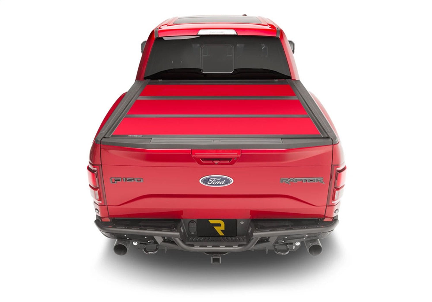 UnderCover Fusion AR22019L - D1 2018 - 2020 Ford F150 Hard Folding Tonneau Cover 6 ft. Bed - Rugged Truck Gear