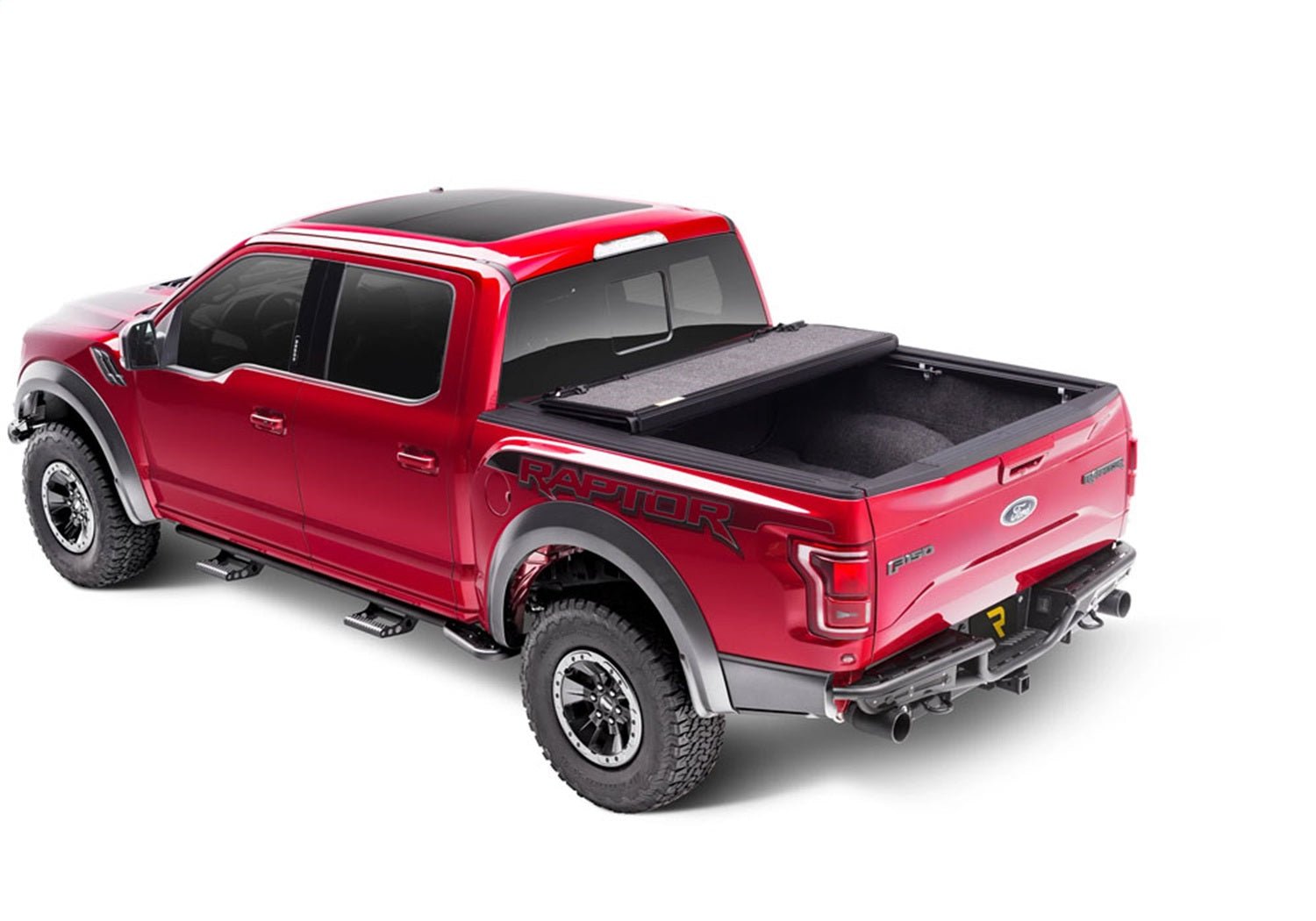UnderCover Fusion AR22019L - D1 2018 - 2020 Ford F150 Hard Folding Tonneau Cover 6 ft. Bed - Rugged Truck Gear