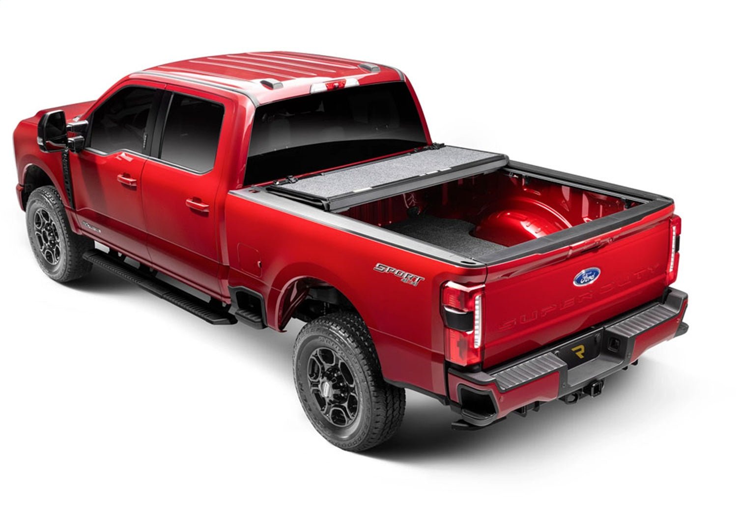 UnderCover Fusion AR22021L - UX 2017 - 2020 Ford F250 Super Duty Hard Folding Tonneau Cover 8 ft. Bed - Rugged Truck Gear