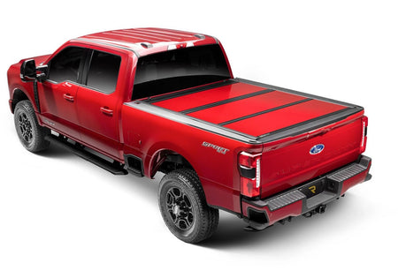 UnderCover Fusion AR22021L - YZ 2017 - 2024 Ford F250/F350 Super Duty Hard Folding Tonneau Cover 8 ft. Bed - Rugged Truck Gear