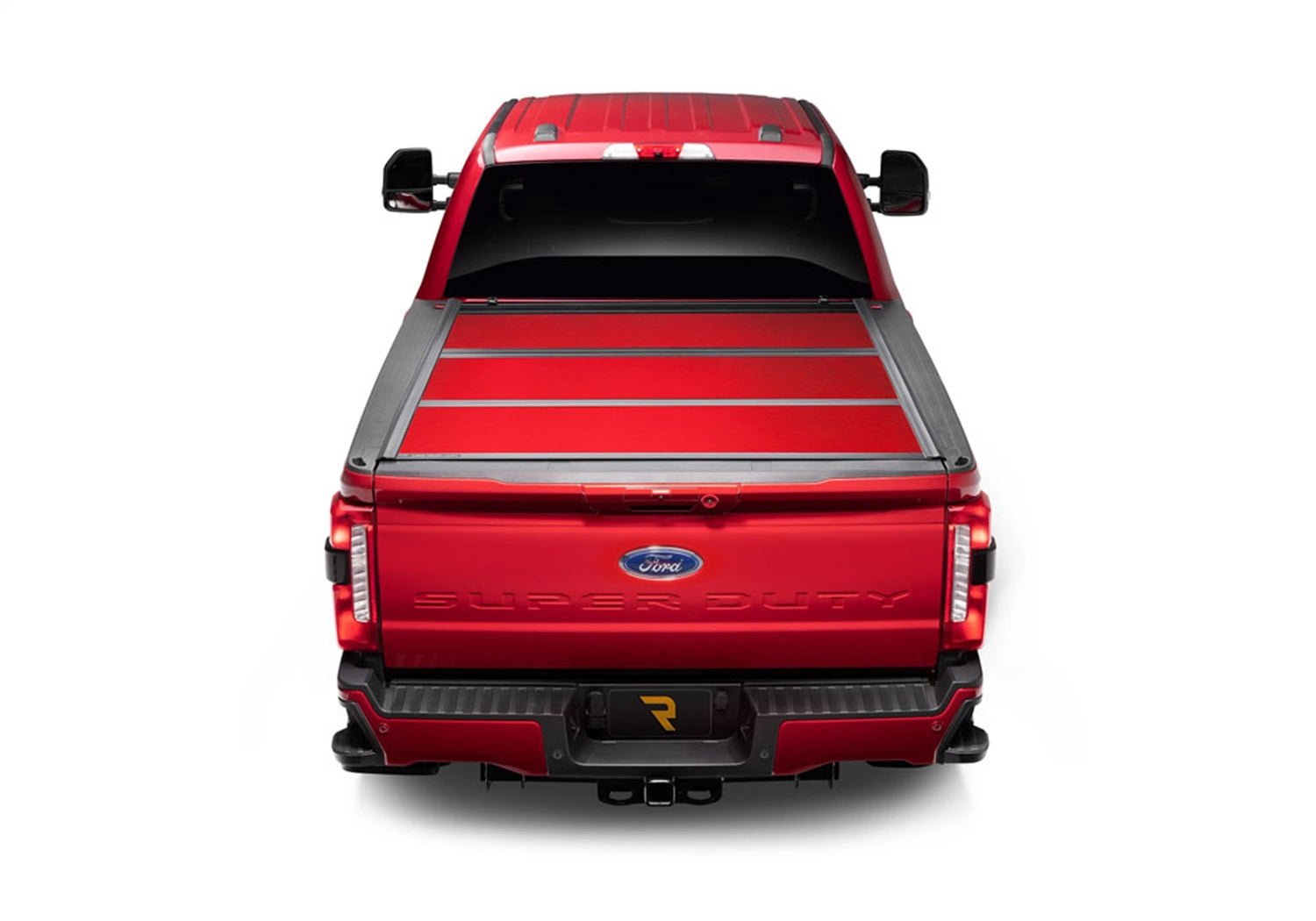 UnderCover Fusion AR22021L - YZ 2017 - 2024 Ford F250/F350 Super Duty Hard Folding Tonneau Cover 8 ft. Bed - Rugged Truck Gear