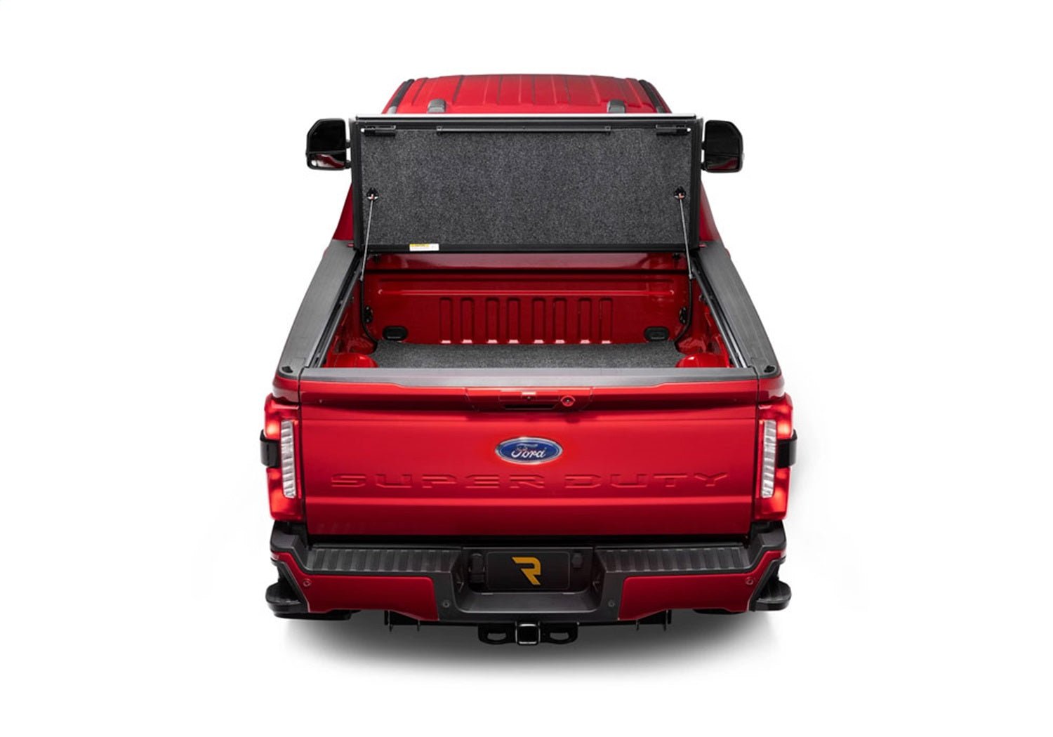 UnderCover Fusion AR22021L - YZ 2017 - 2024 Ford F250/F350 Super Duty Hard Folding Tonneau Cover 8 ft. Bed - Rugged Truck Gear