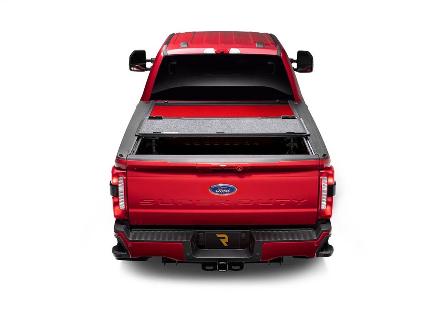 UnderCover Fusion AR22021L - YZ 2017 - 2024 Ford F250/F350 Super Duty Hard Folding Tonneau Cover 8 ft. Bed - Rugged Truck Gear