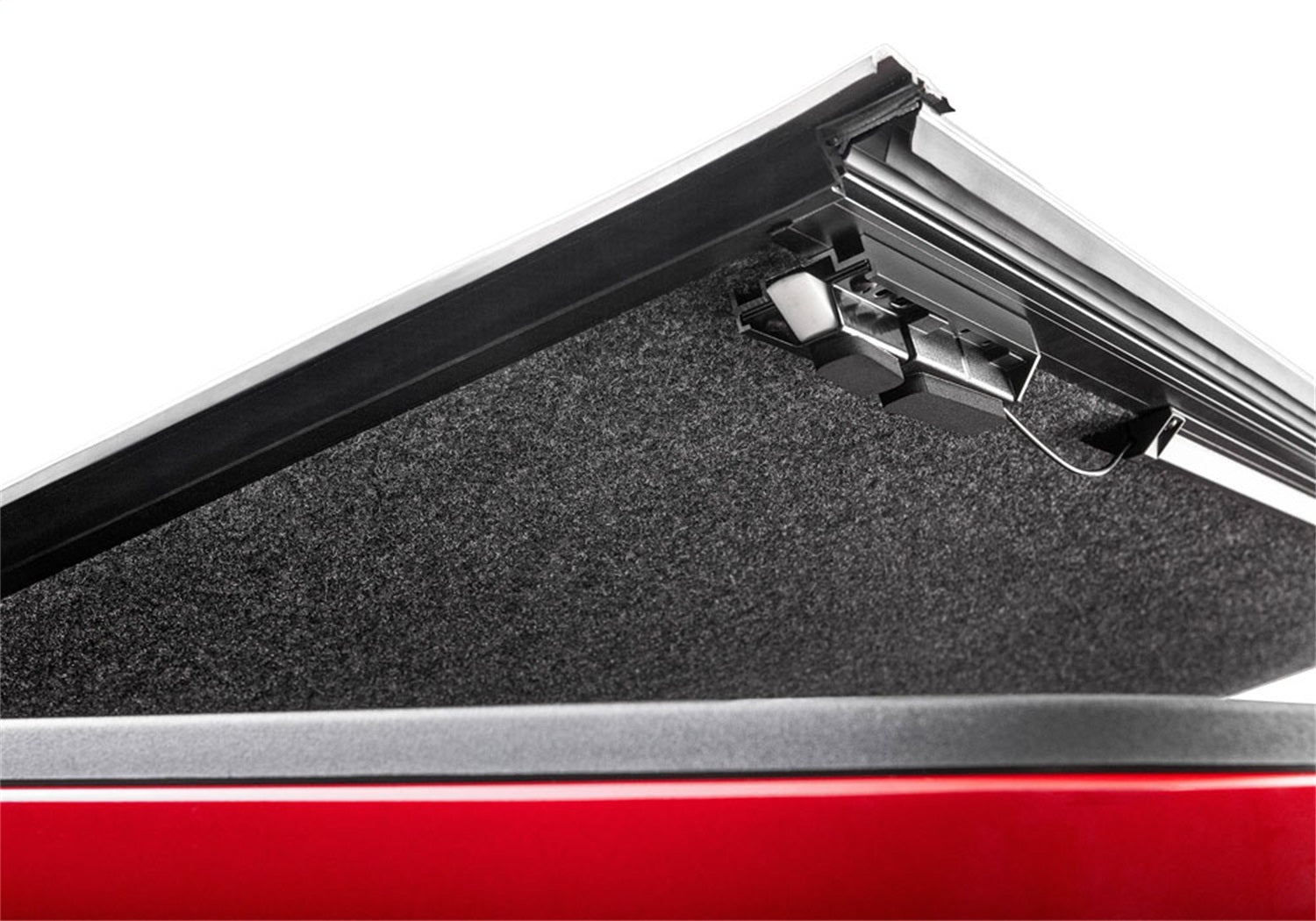 UnderCover Fusion AR22021L - YZ 2017 - 2024 Ford F250/F350 Super Duty Hard Folding Tonneau Cover 8 ft. Bed - Rugged Truck Gear