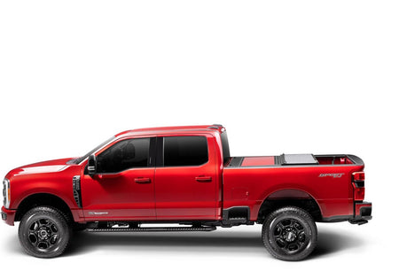 UnderCover Fusion AR22021L - YZ 2017 - 2024 Ford F250/F350 Super Duty Hard Folding Tonneau Cover 8 ft. Bed - Rugged Truck Gear