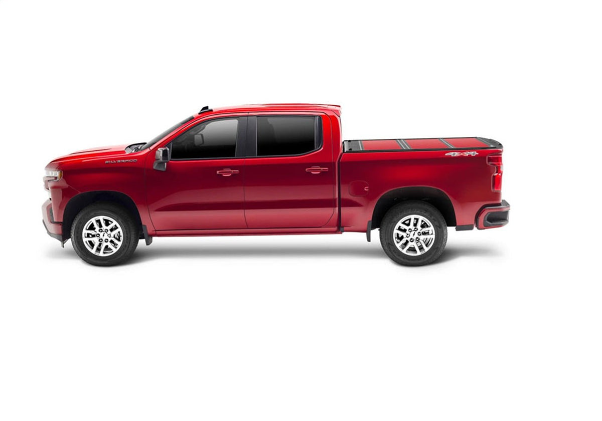 UnderCover Fusion AR32004L - PAU 2010 - 2023 Dodge Ram 2500/3500 Hard Folding Tonneau Cover 8 ft. Bed - Rugged Truck Gear