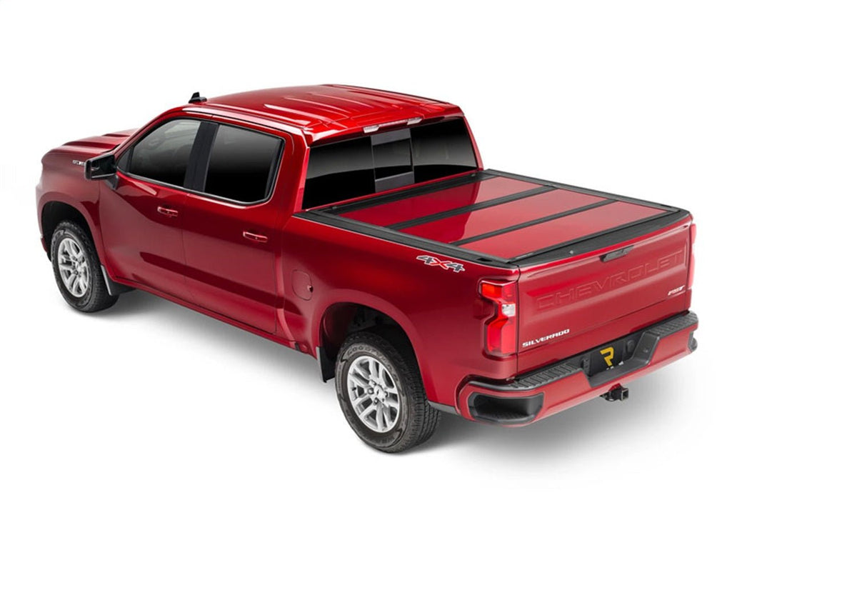 UnderCover Fusion AR32004L - PAU 2010 - 2023 Dodge Ram 2500/3500 Hard Folding Tonneau Cover 8 ft. Bed - Rugged Truck Gear