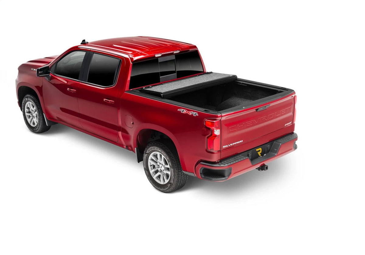 UnderCover Fusion AR32004L - PAU 2010 - 2023 Dodge Ram 2500/3500 Hard Folding Tonneau Cover 8 ft. Bed - Rugged Truck Gear